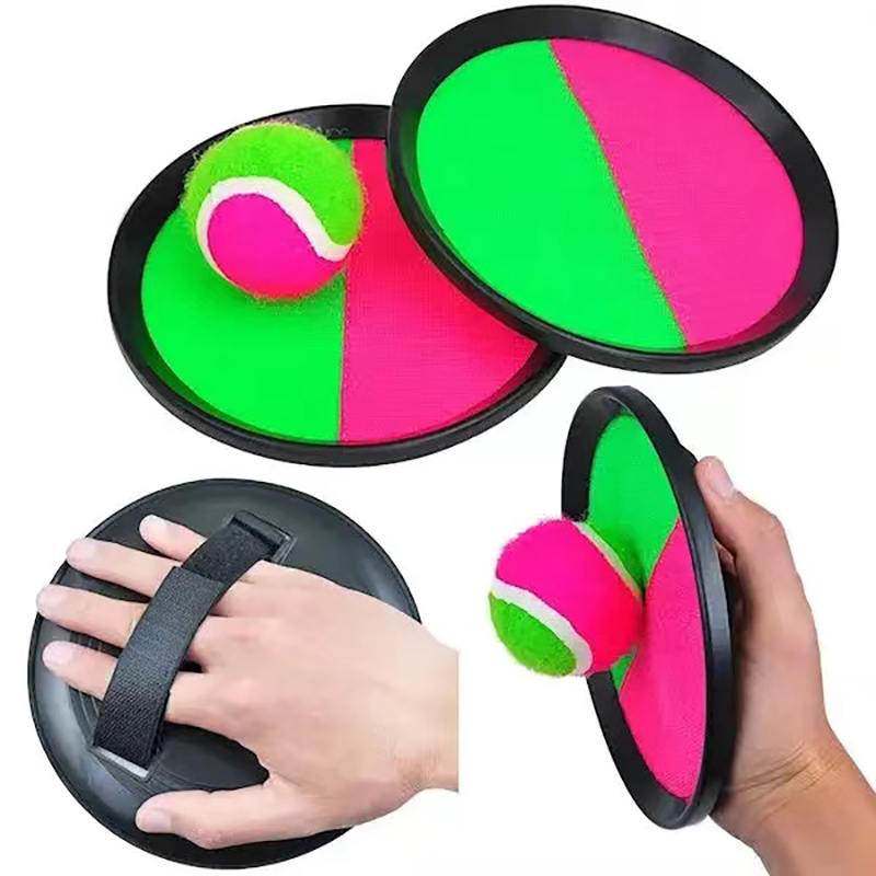 Catch Ball Velcro - Набор клейких шариков для бросания и