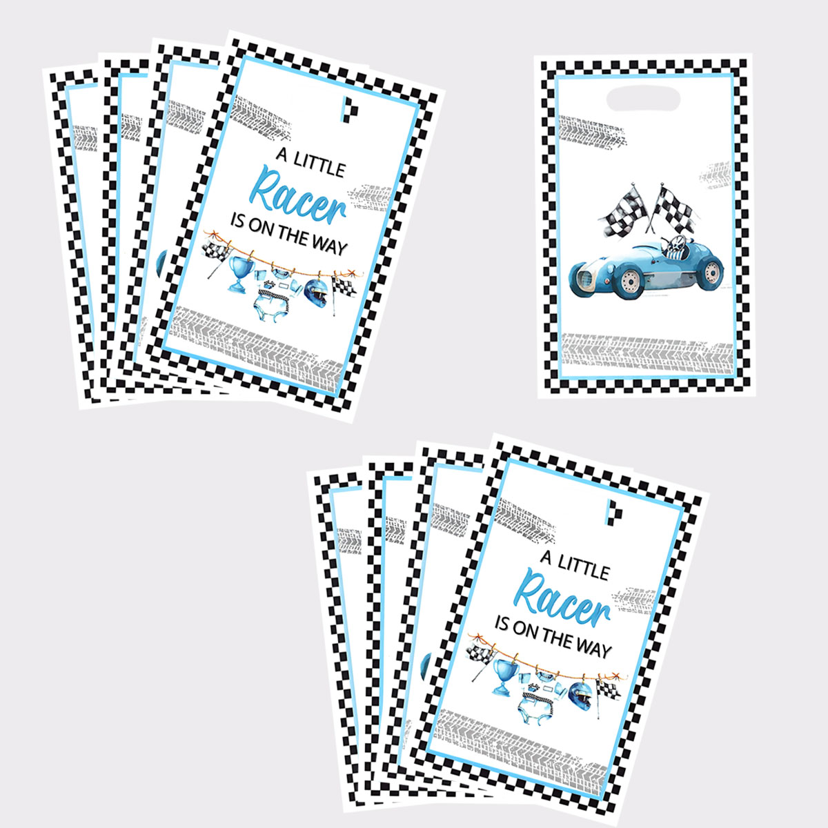 Party Games At Wedding - Подарочные пакеты на тему гонок (20/40