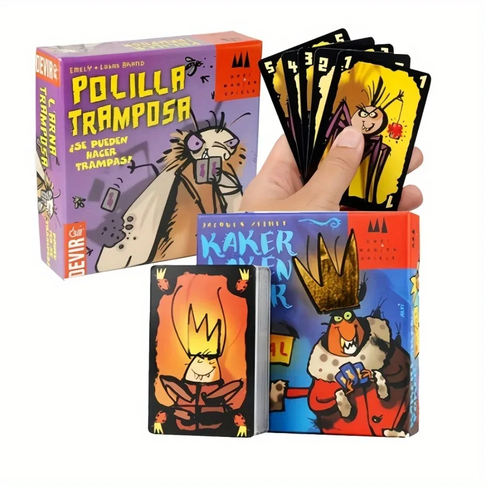 Party Games In Spanish - Polilla Tramposa Español Игральная карточная игра