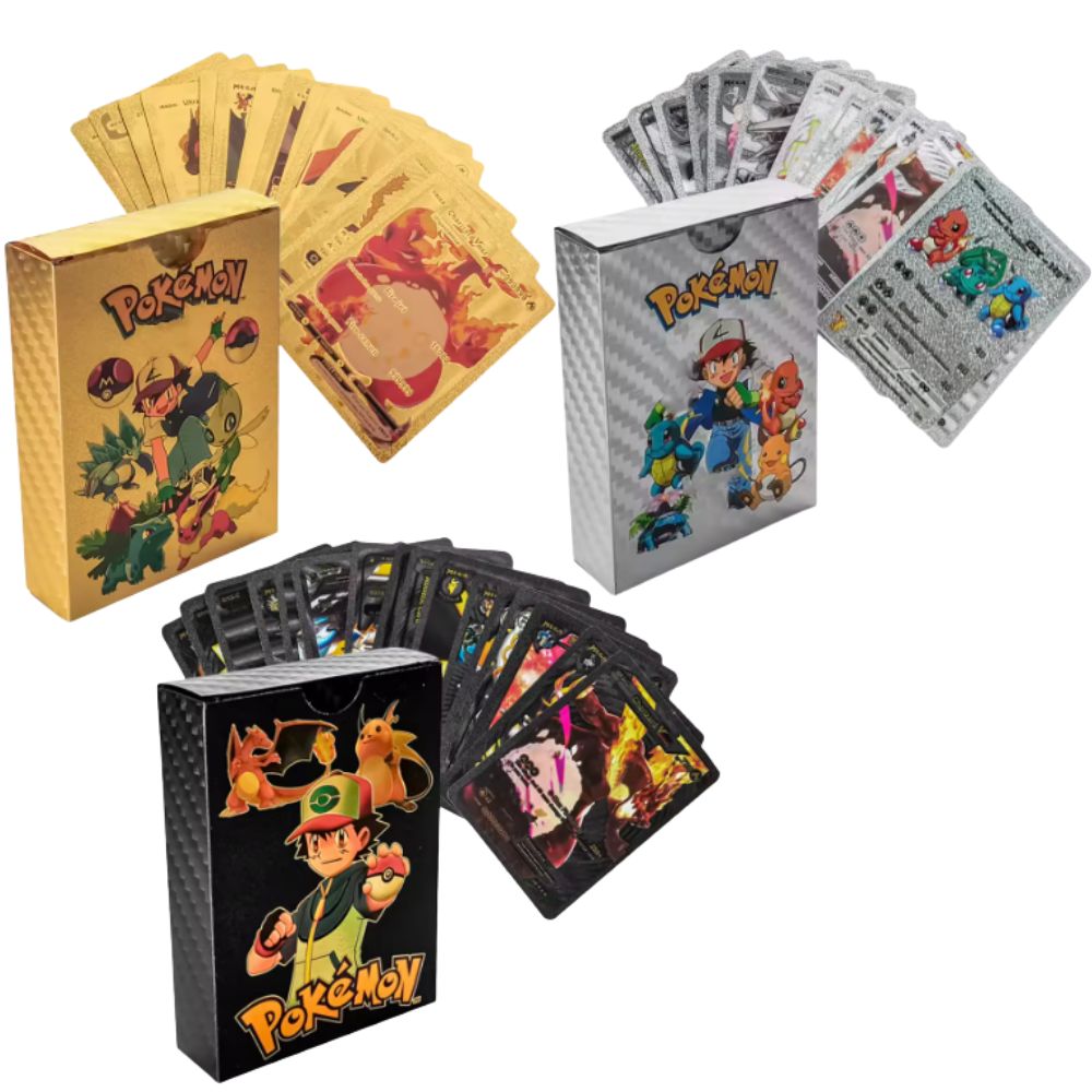 Party Games In Spanish - Новые 55 карточек Pokémon Vmax GX