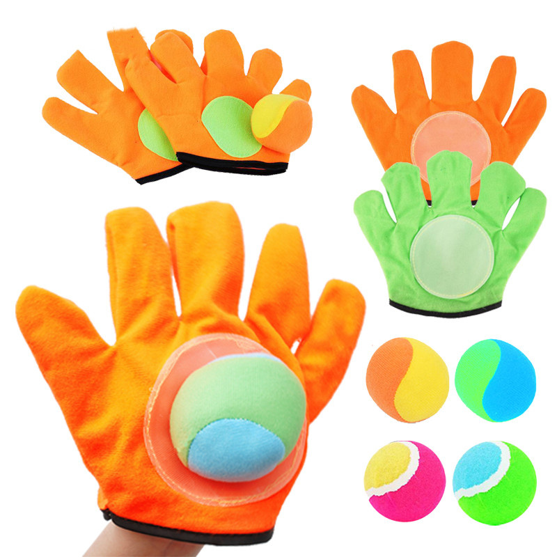Catch Ball Velcro - Детский липкий мяч на присоске для