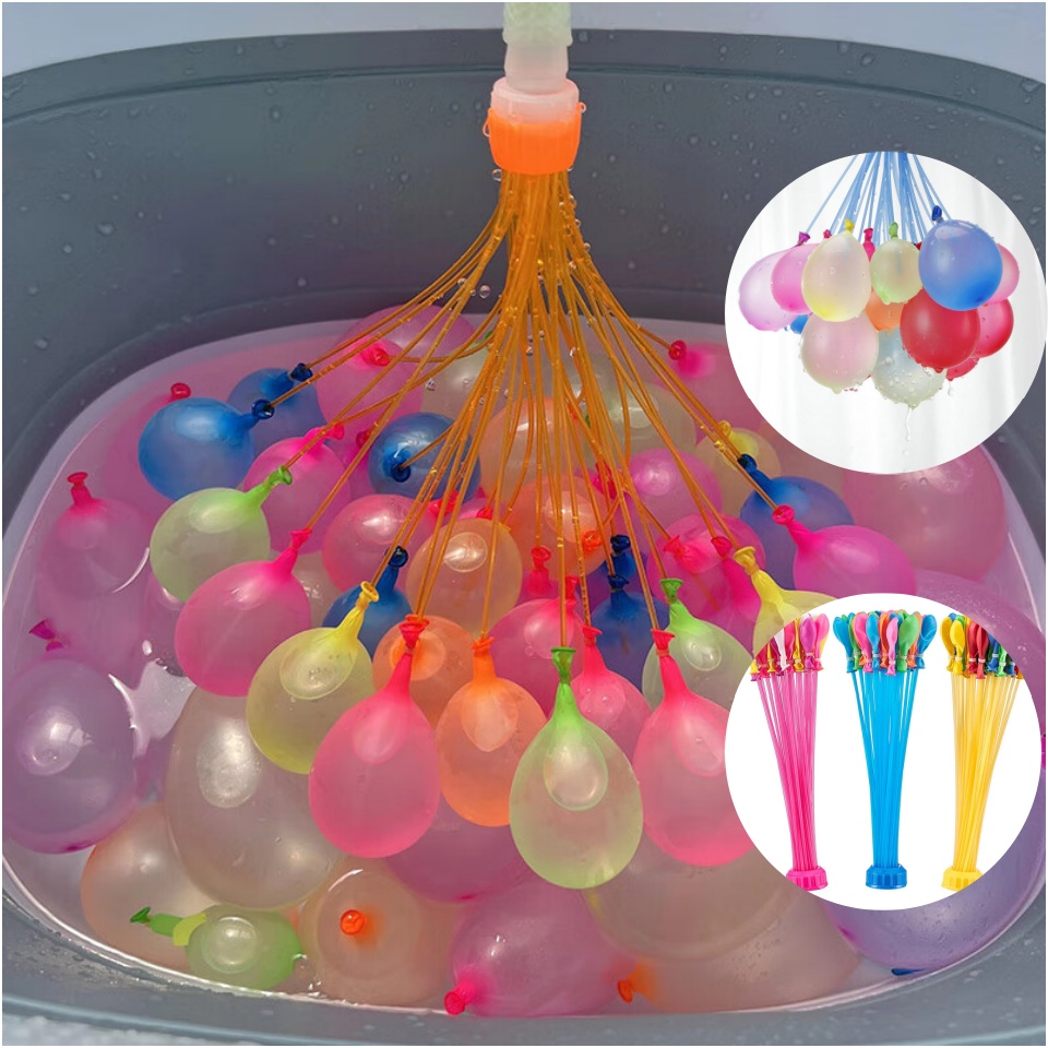 Party Games Bomb - Быстрозаполняемые самозапечатывающиеся водные шары для летних