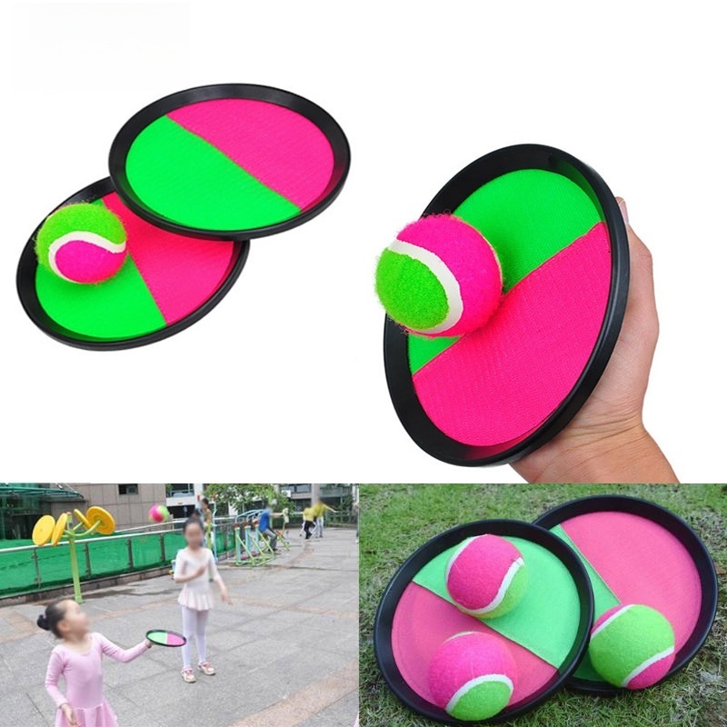 Catch Ball Velcro - 1 комплект, детский липкий мяч, набор