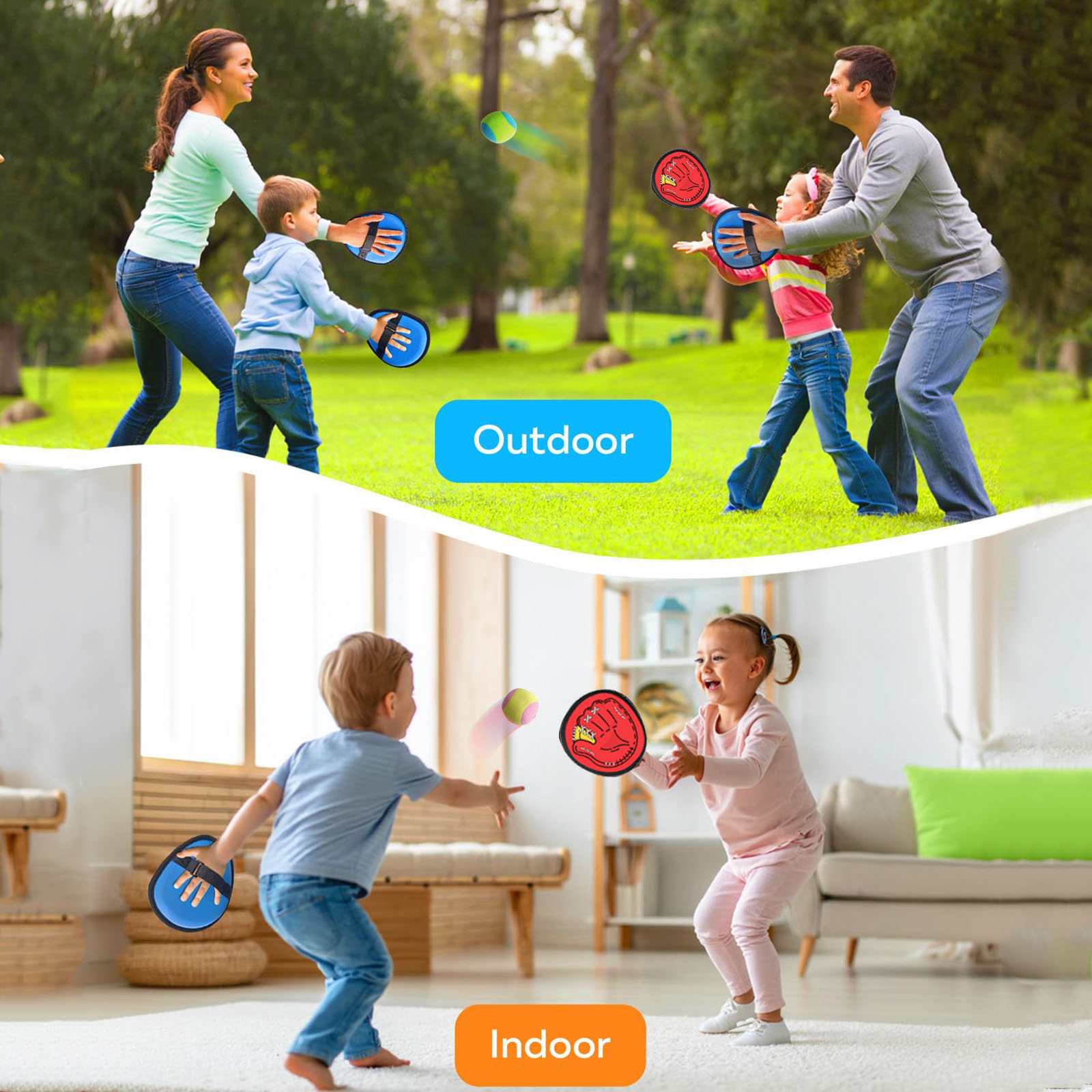 4 компл., детская присоска, ли – обзор и цена Catch Ball Velcro