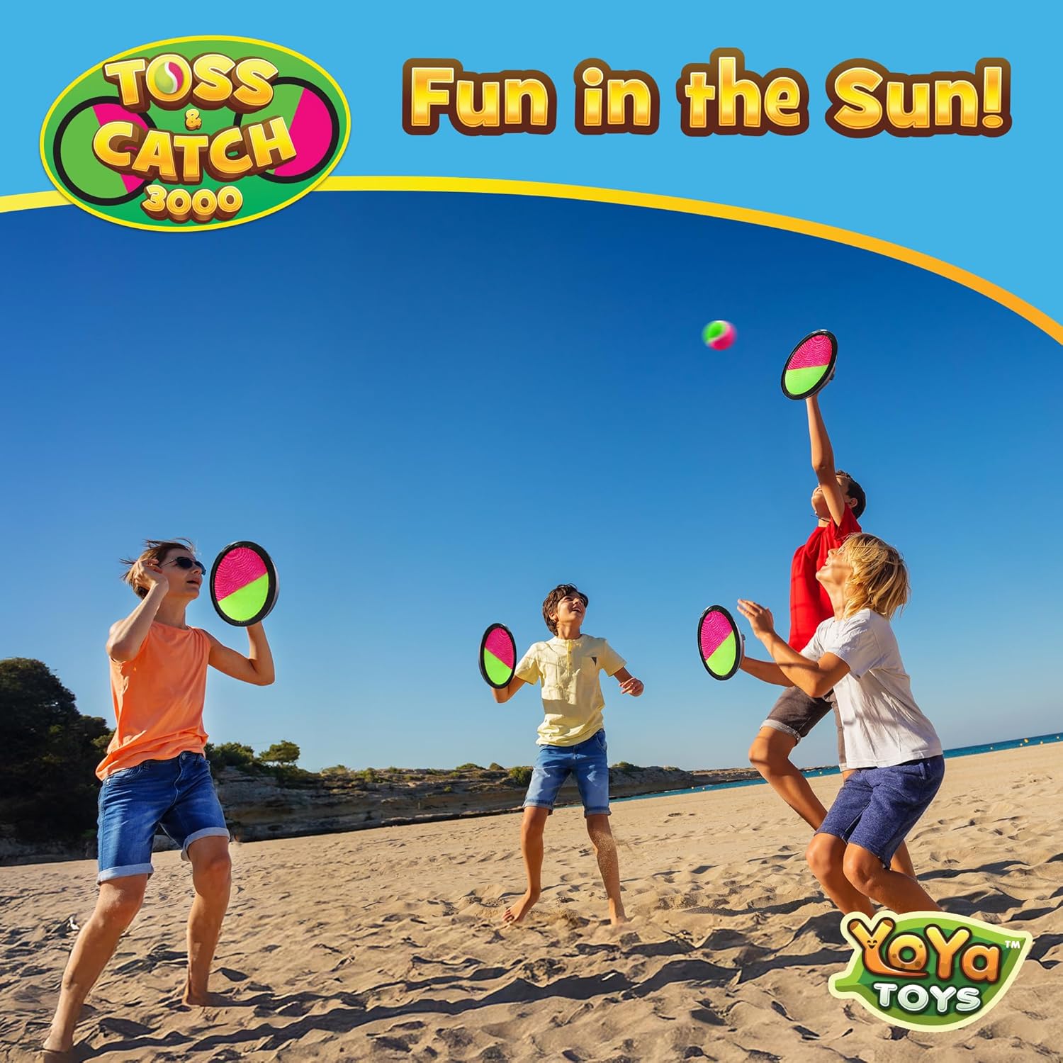 Детский набор для игры в диско – обзор и цена Catch Ball Velcro