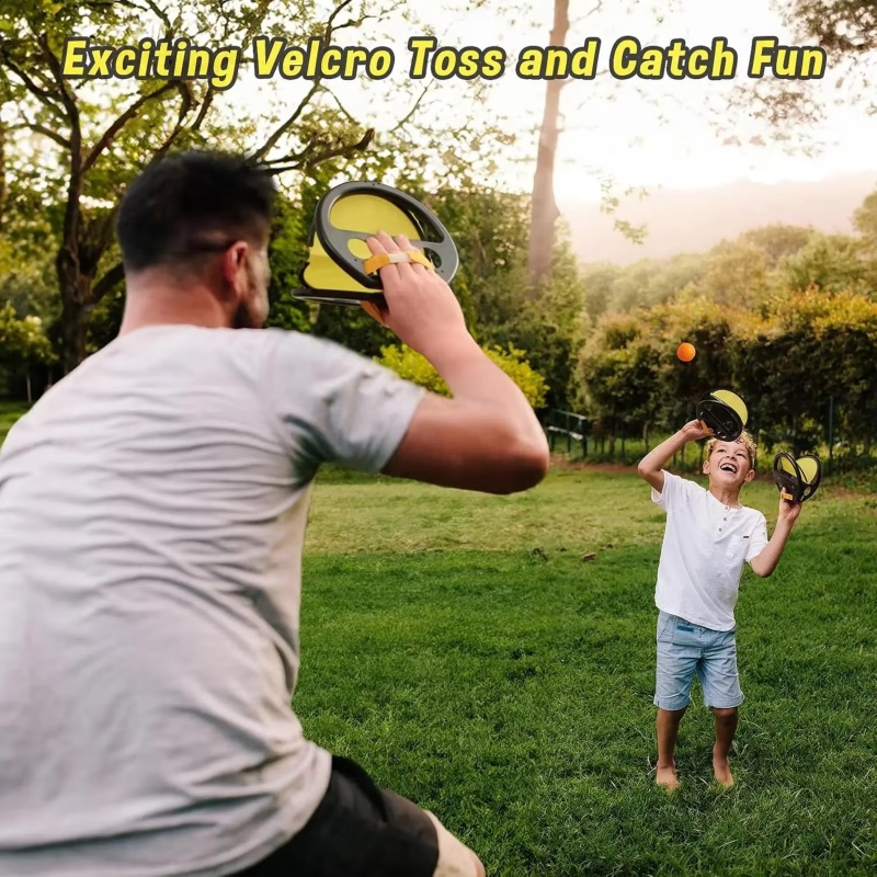Набор для игры в мяч на открыт – обзор и цена Catch Ball Velcro